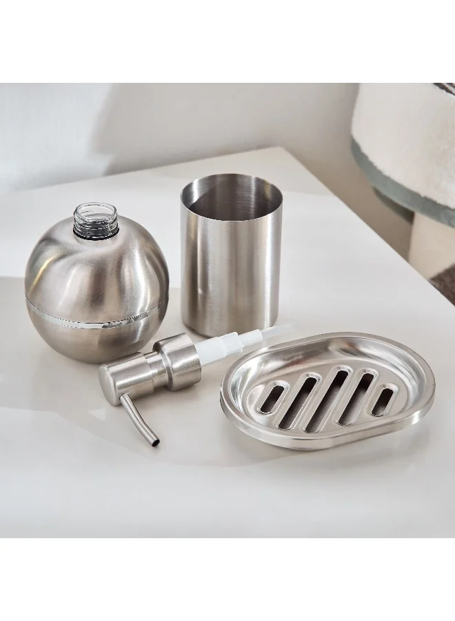 Home Box Arc 3-Piece Stainless Steel Bathroom Accessory Set