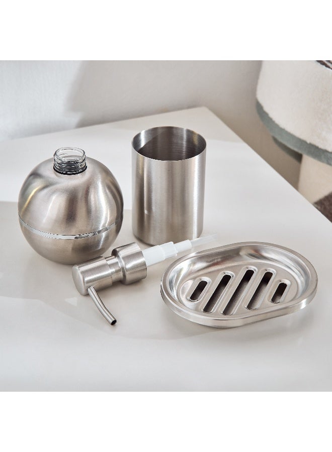 Home Box Arc 3-Piece Stainless Steel Bathroom Accessory Set  - Image 2