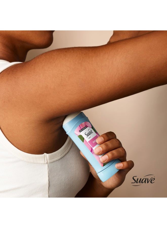 Suave Deodorant For Women, Powder, Antiperspirant & Deodorant Stick 48-hour Odor and Wetness Protection for Women 2.6 oz - Image 5
