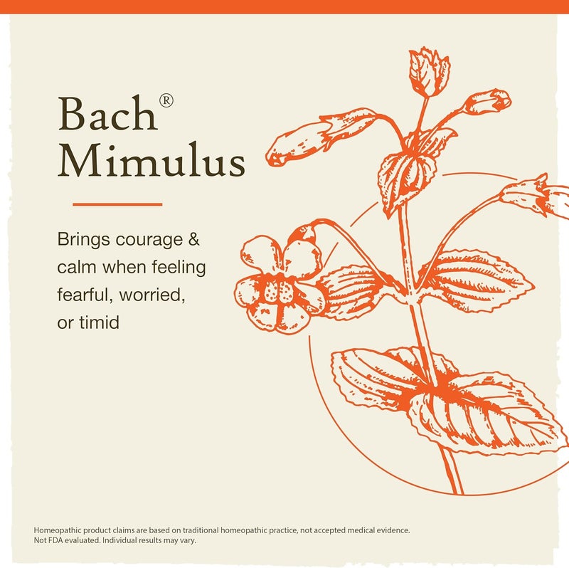 Bach Flower Essences Flower Essence Mimulus, 20 ML (Pack of 1) - Image 3