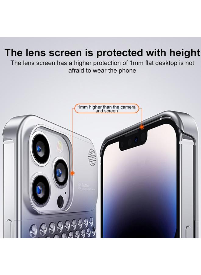 S-TOP Case For iPhone 15 Pro Max Aromatherapy Aluminum Alloy Cooling Phone Case - Image 4