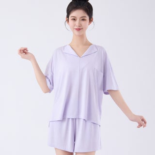 50pc Breathable Summer Womens Plus Size Pajama Set S604-light purple - pzsku/ZC43FD294D3DF37F6E48FZ/45/1746218605/5295a354-19bf-4b6b-8d48-85a4b91afdd8