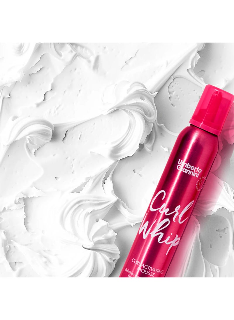 Umberto Giannini رغوة تنشيط التجاعيد الخفيفة للحجم والثبات - تحدد التجاعيد، تضيف الارتداد وتوفر تحكمًا طوال اليوم في التجاعيد (200 مل) - Image 2