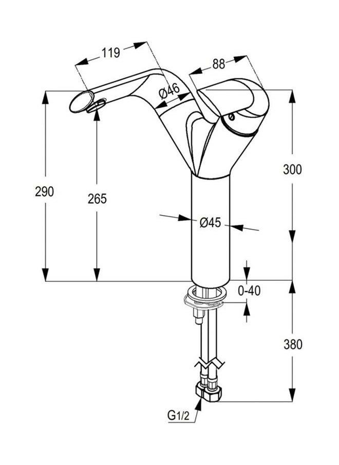 Project Single-lever Basin Mixer On The Floor And Overflow RAK16021 - pzsku/ZC43FE2C281FC68501BEDZ/45/_/1712044402/e8f7ebd4-36e8-4f31-9ec3-e2839447db45