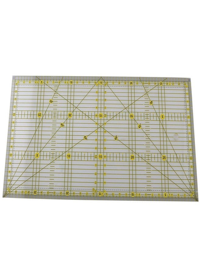 LQ Industrial مسطرة ترقيع صناعية من LQ، مقاس 30×15 سم/5.9×11.8 بوصة، مسطرة خياطة وقطع قماش متعددة الأغراض - Image 1
