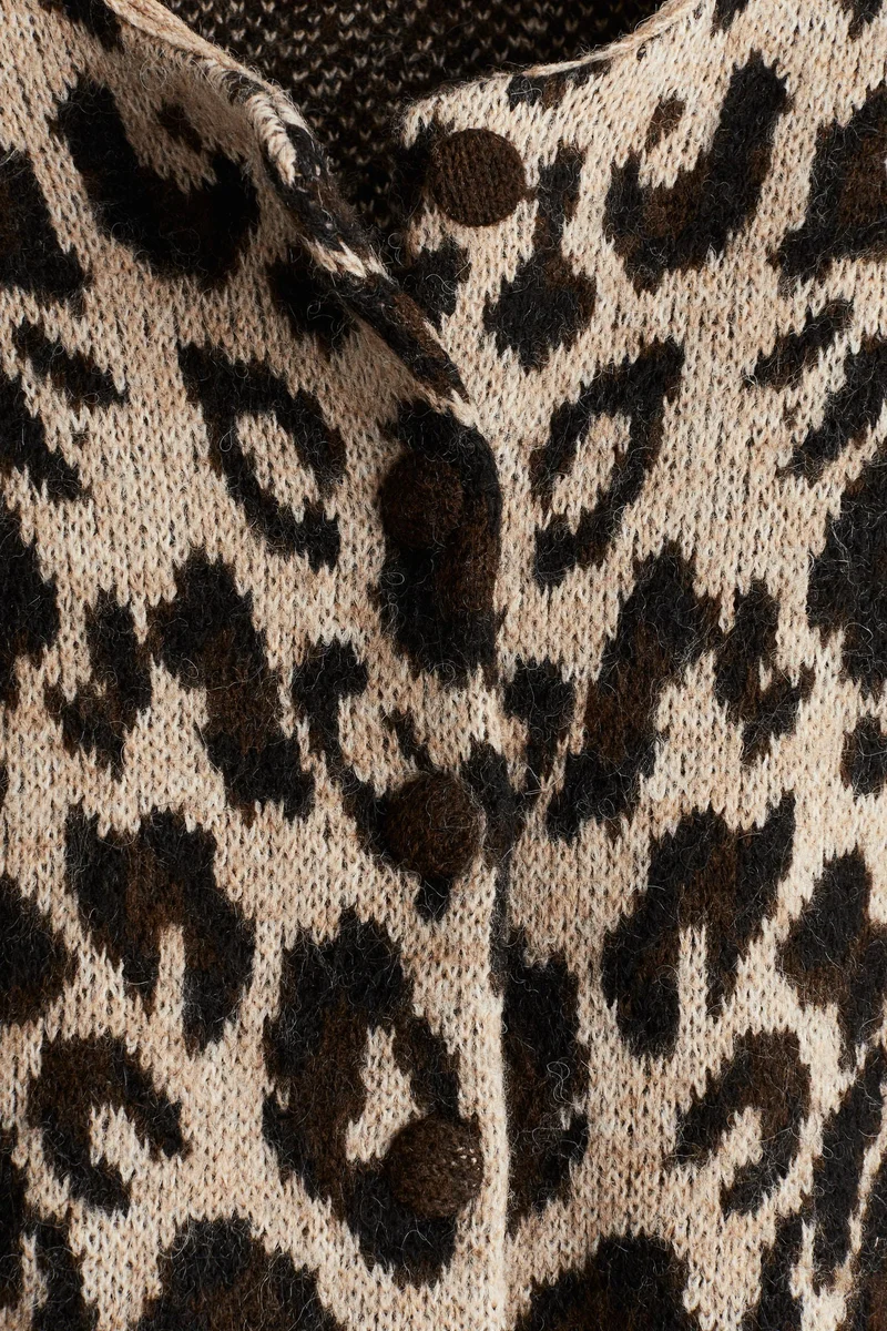 H&M Jacquard-Knit Cardigan