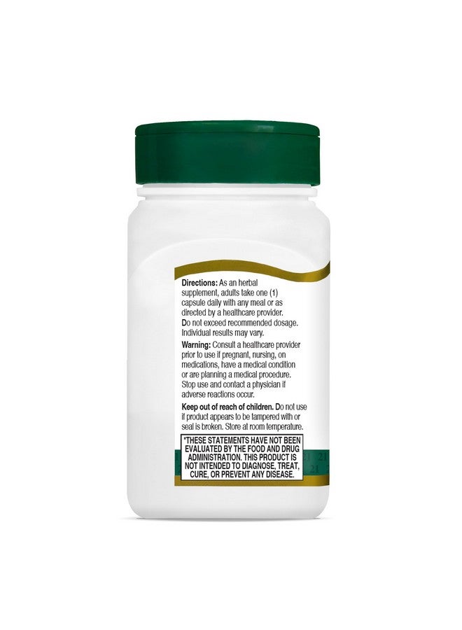 21st Century Turmeric 500 mg Plus Black Pepper Extract Vegetarian Capsules, 60 Count - Image 5