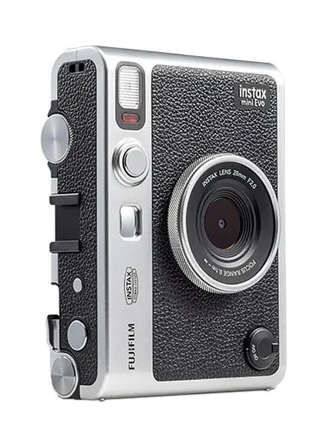 FUJIFILM Instax Mini EVO Hybrid Instant Camera – Black (USB-C) | Instant Print with Digital Preview, Creative Modes & Built-In Selfie Mirror - Image 4