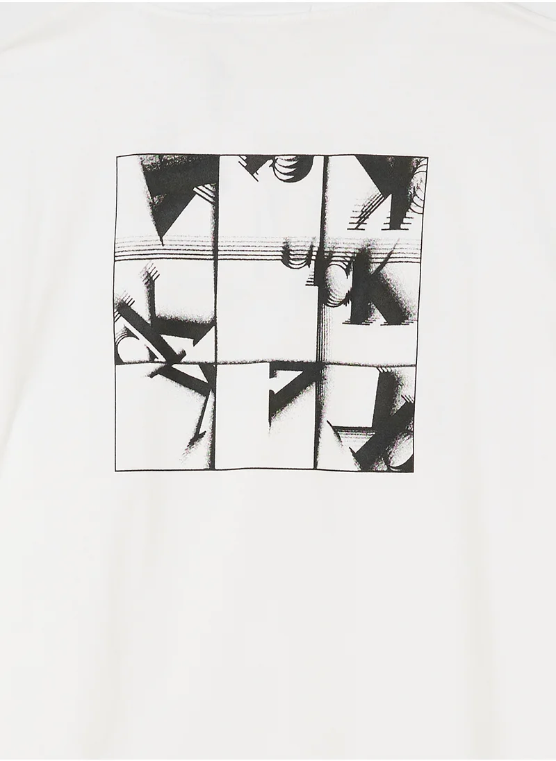 Calvin Klein Jeans PLUS GRID MONOGRAM TEE