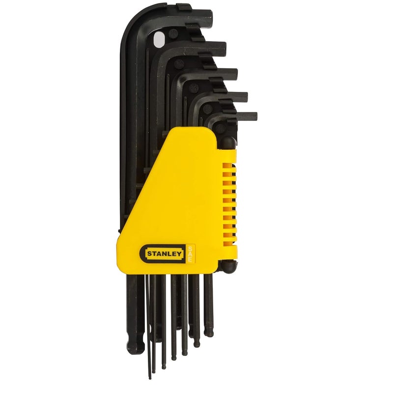 Stanley STANLEY 69257 12Piece Key Ring Imperial Allen Hex Key Set LARM  - Image 2