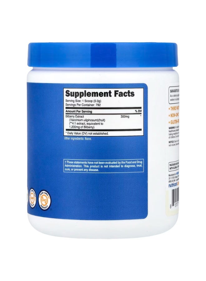 Nutricost, Bilberry Powder, Unflavored, 8.9 oz (250 g) - Image 2
