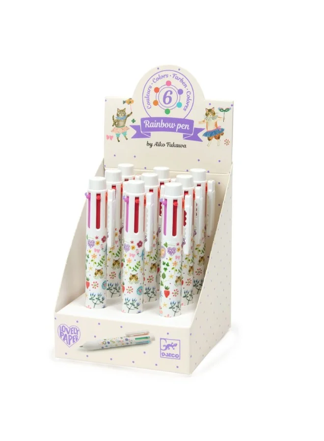 DJECO Stylo 6 Couleurs Pens