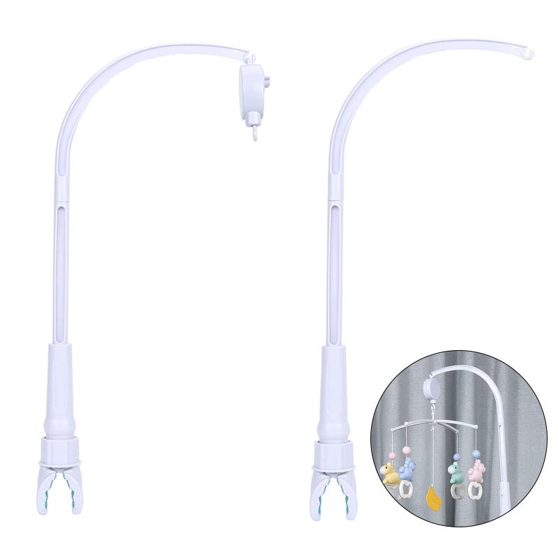 Multicolor Baby Crib Toy Holder Mobile Hanger with Rattles for Newborns 0 12 Months - Image 3
