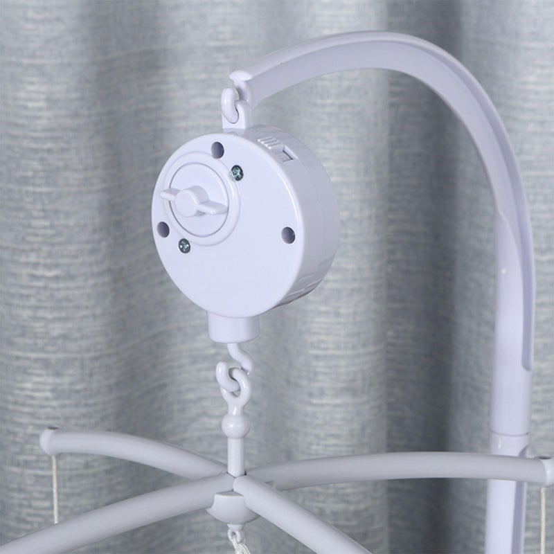 Multicolor Baby Crib Toy Holder Mobile Hanger with Rattles for Newborns 0 12 Months - Image 5