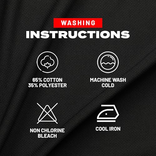 Access Men's Heavyweight Long Sleeve Thermal Crew Neck Top Black 2X - Image 4