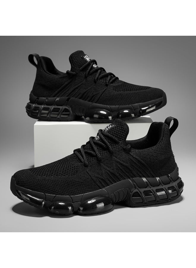 Men Sports Running Shoes Athletic Walk Breathable Comfortable Lightweight Casual Non-Slip Sneakers for Gym Workout Daily Wear - Image 1