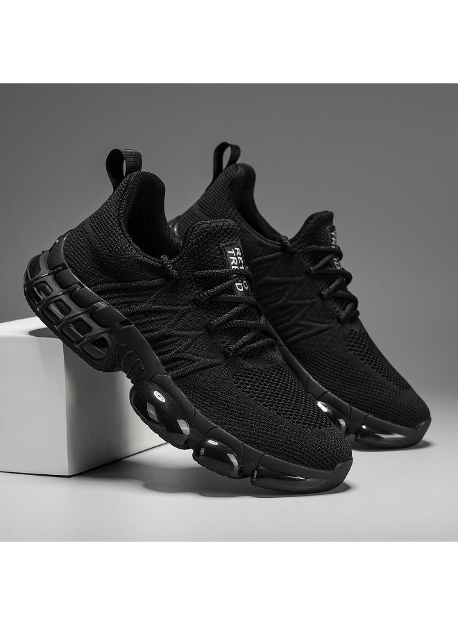Men Sports Running Shoes Athletic Walk Breathable Comfortable Lightweight Casual Non-Slip Sneakers for Gym Workout Daily Wear - Image 2