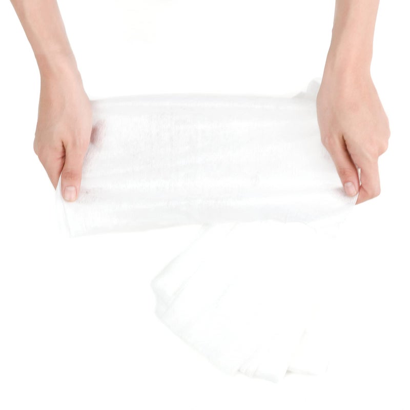 Bumkins Disposable Cloth Fabric Diaper Liner, Biodegradable, Neutral, 100 Count (Pack of 1) - Image 3