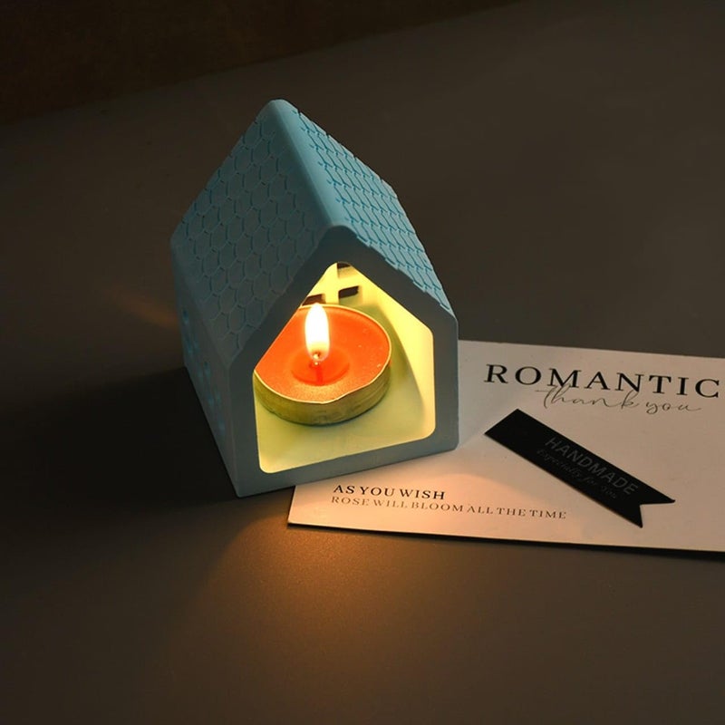 Home Candle Holder, Perfect for Table Decoration, Modern Style, Adds a Warm Touch to Any Room in the Home.Suitable for Living Rooms, Tables, Libraries for Natural Lighting and Calming Ambiance (1) - Image 3