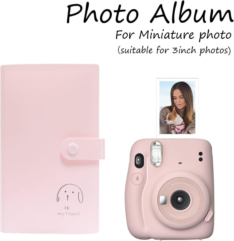 Babyfond Kpop Photocard Binder, 168 Pockets PVC Free Kpop Photocard Holder Book, Clear Photo Card Holder Album Portable Photocard Album Book Kpop Collect Book, Double Size Display - Image 2