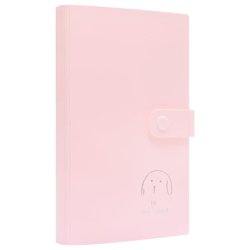 Babyfond Kpop Photocard Binder, 168 Pockets PVC Free Kpop Photocard Holder Book, Clear Photo Card Holder Album Portable Photocard Album Book Kpop Collect Book, Double Size Display - Image 1