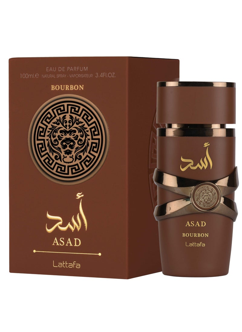 Lattafa - Lattafa Asad Bourbon Eau De Parfum 100ml - Image 1