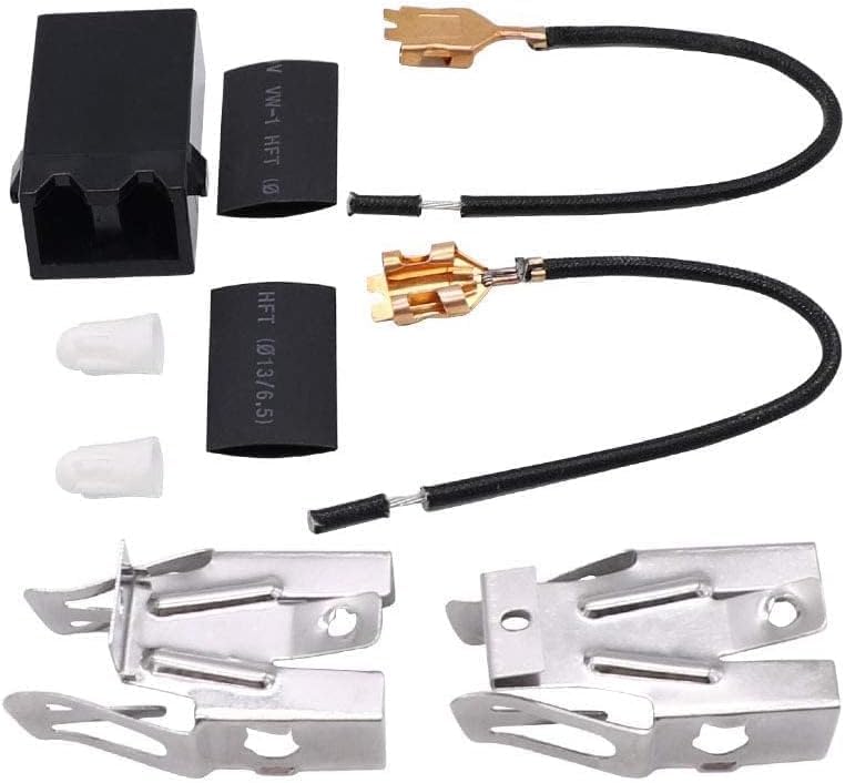 Romalon Upgraded 330031 Range Burner Receptacle kit by Replacement parts Fit for Whirl-pool May-tag Ken-more Range/Stove Replaces 814399,5303935058(4 Pack) - Image 2