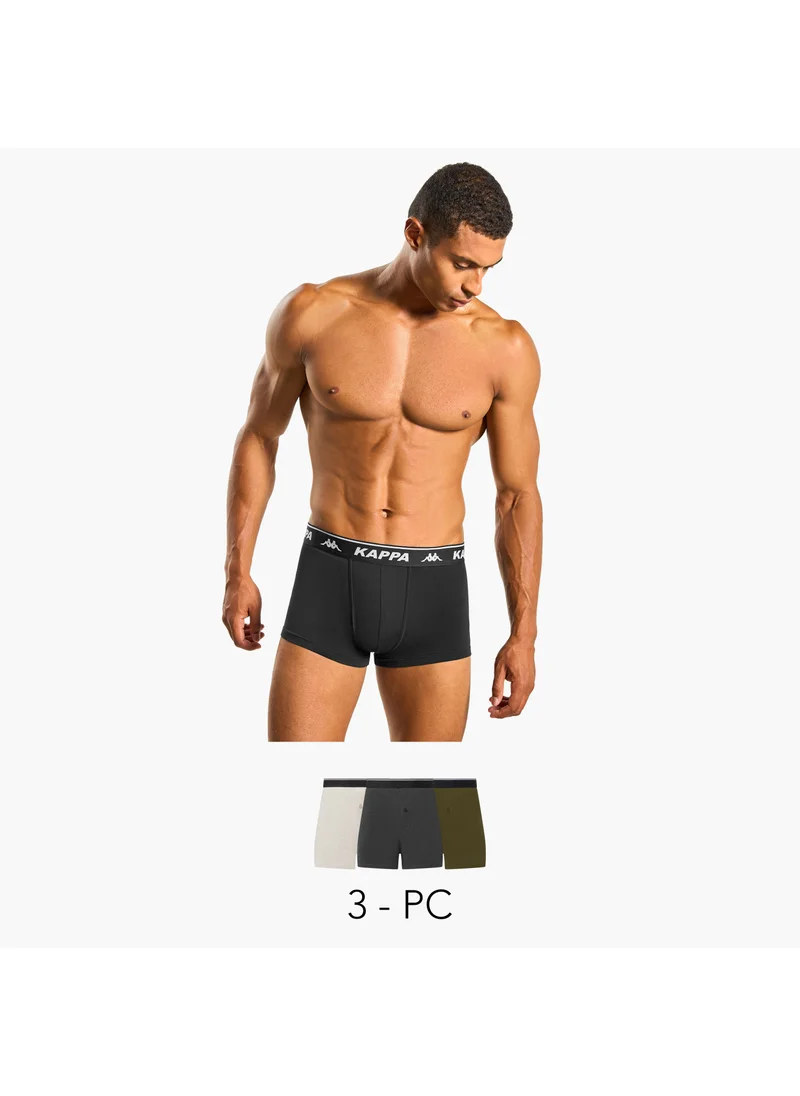 كابا Set of 3 - Kappa Elasticated Waist Trunks