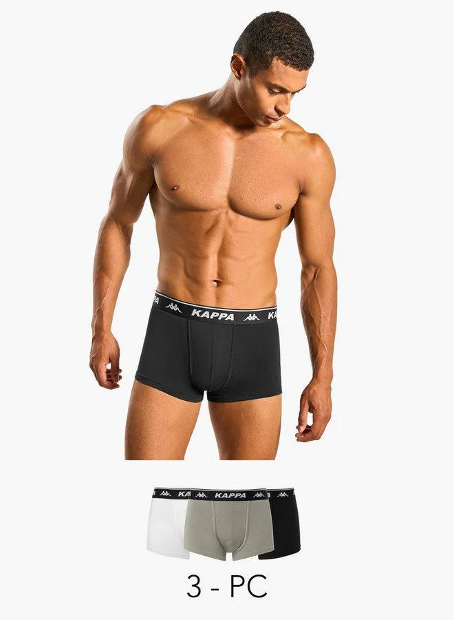 Set of 3 - Kappa Elasticated Waist Trunks