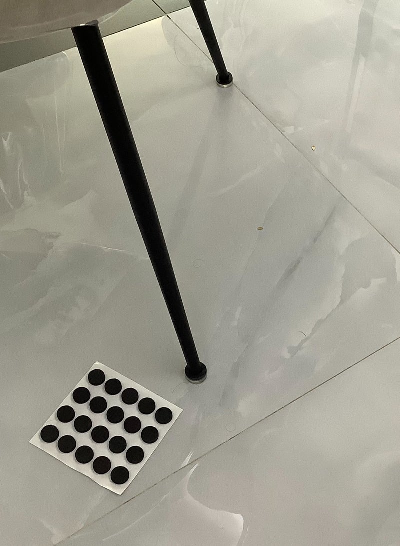 Floor Protector Pad (Black & White) - 20 Piece Set - Image 3