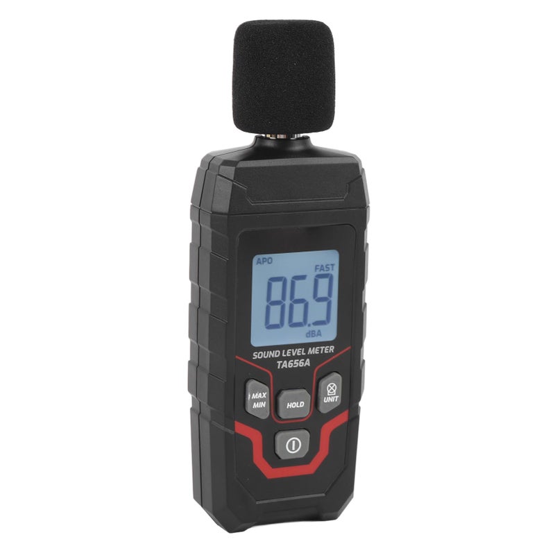 Clear Backlit Display Digital Decibel Meter 30 to 130dBA Portable Noise Level Tester - Image 4