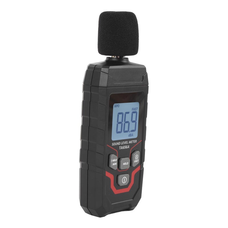 Clear Backlit Display Digital Decibel Meter 30 to 130dBA Portable Noise Level Tester - Image 3