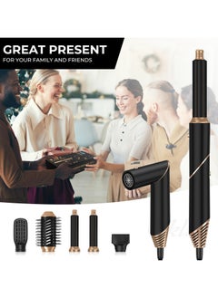 Joshberg 5 in 1 Hair Styler Brush & Hair Dryer, Hair Curler,Hot Air Brush Set,60000 RPM High Speed Multi Styler Hair Straightener,Automatic Curling hair for Fast Drying Curling Volumizing Straightening  - Image 2