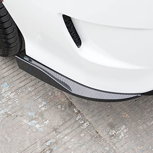 crosselec Car Rear Bumper Spoiler Bumpers Lip Diffuser Splitter Protector for Dodge Charger 2015-2021 (Black Carbon Fiber) - Image 3