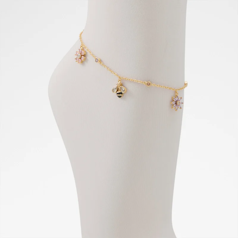 ALDO FLORALUXIE Embellished Charms Anklet