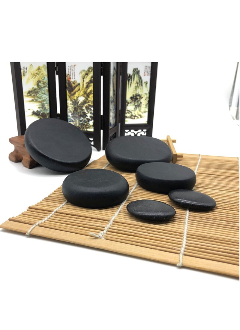 Generic Portable Hot Stones Massage Warmer Set 20 PCS Temp Control Heated Stones Massage Rocks for Home Spa Warming Relaxing Relief  - Image 4