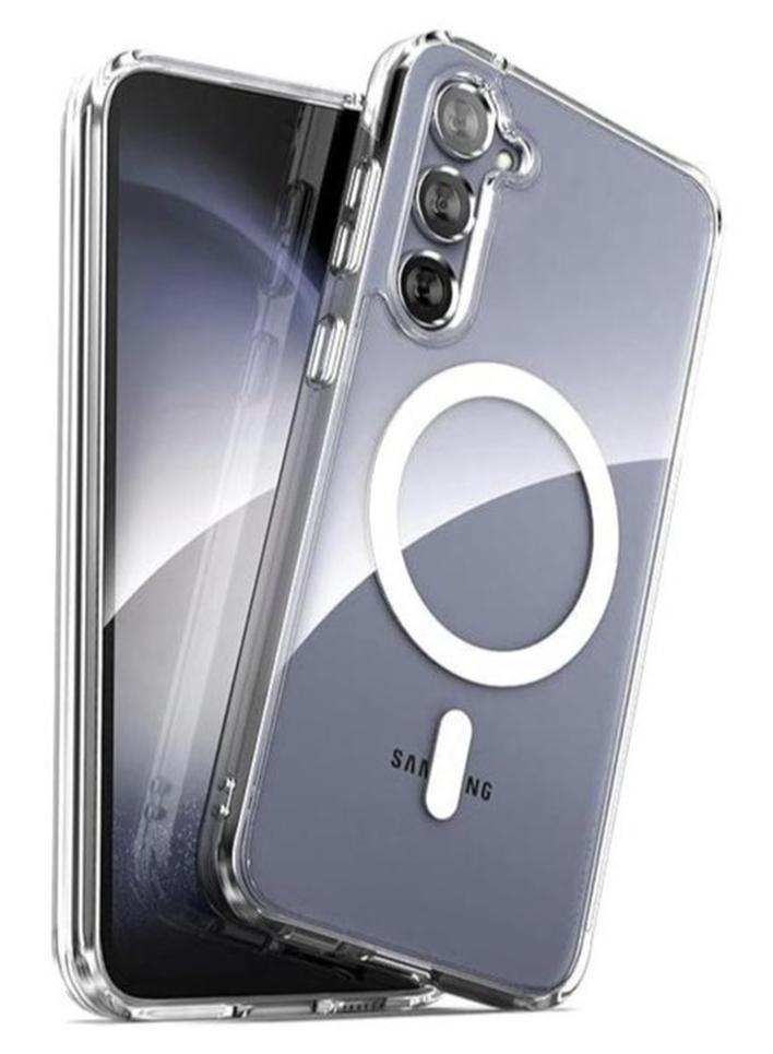 حافظة سامسونج جالاكسي A-56 ، شفافة تماما لحافظة Samsung Galaxy A56 ، [غير صفر] [زوايا معززة] جراب هاتف واقي من المصد المقاوم للصدمات للشحن اللاسلكي لهاتف Galaxy A56 - Image 1