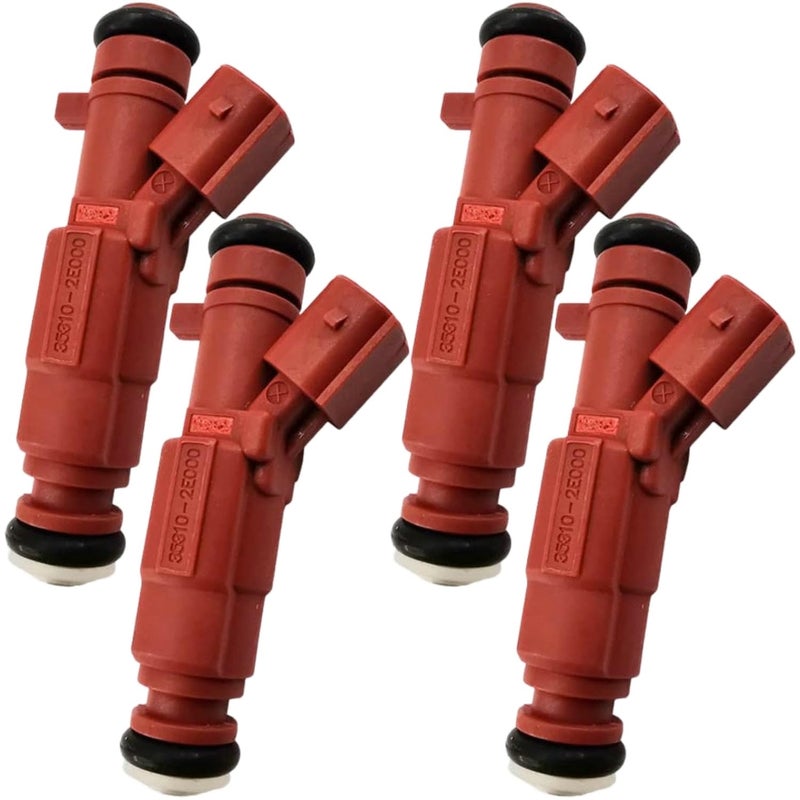 Yeedaky 4Pcs Fuel Injectors fit for Elantra Limited 18L 20112020 for Kona SE SEL 20L 2018 2019 2020 for Veloster Base Premium 20L 2019 2020 Fit for Kia forte 2015 for Soul 2012 2013 - Image 2