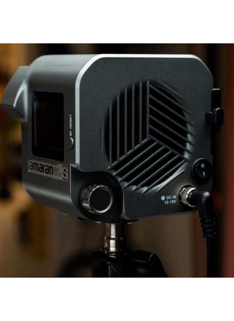 Aputure Aputure Amaran 60D S,Amaran 60D COB Daylight LED Video Light,65W 5600k Bluetooth App Control 8 Built-in Lighting Effects DC/AC Power Supply  - Image 5
