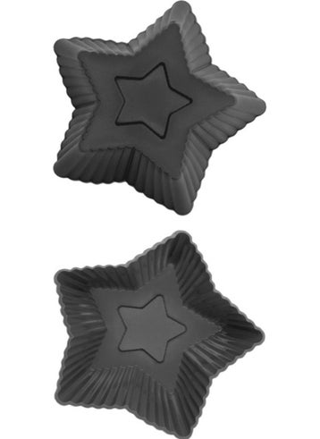 Bybirgül Anthracite 18 Liter Silicone Mini Star Cake Mold, Muffin Mold, Cupcake Mold 18 Pieces - pzsku/ZC441D9417D00B5EE7312Z/45/_/1725724205/489a9b36-f809-467e-ba54-e874d4cecc3a