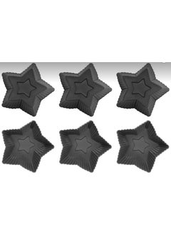 Bybirgül Anthracite 18 Liter Silicone Mini Star Cake Mold, Muffin Mold, Cupcake Mold 18 Pieces - pzsku/ZC441D9417D00B5EE7312Z/45/_/1725724216/dfc5d7b8-4ba1-4d84-bf6a-805e3a4c506d