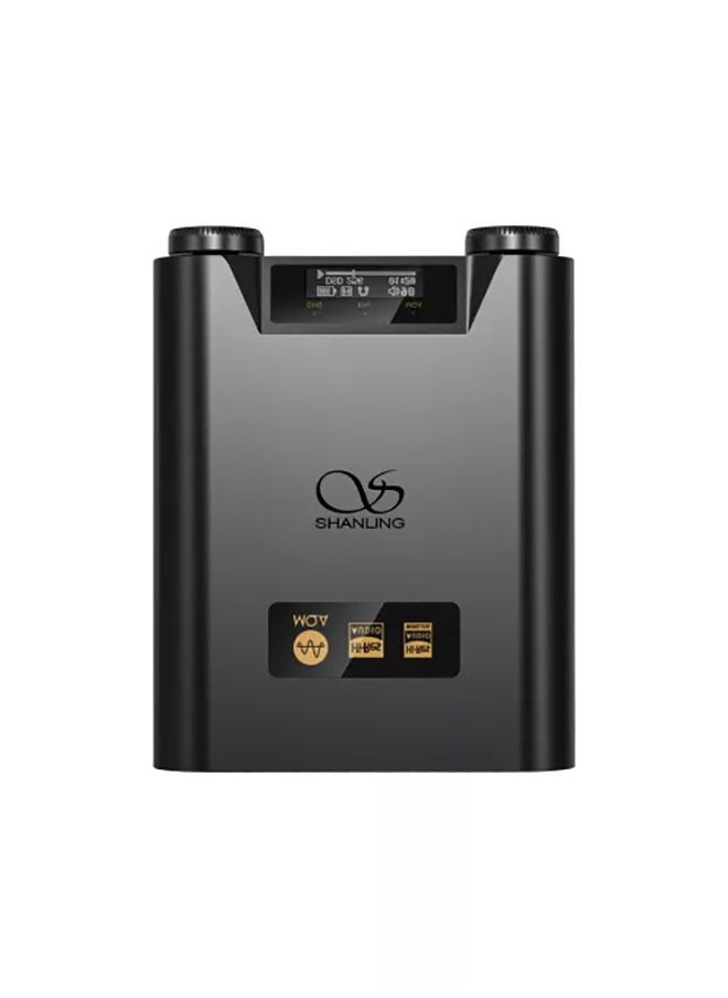Shanling - H5 - Portable Dac And Amplifier With Audio Player Bluetooth 5.0 Ldac 32Bit 768Khz Dsd512 Mqa - Black - Image 1