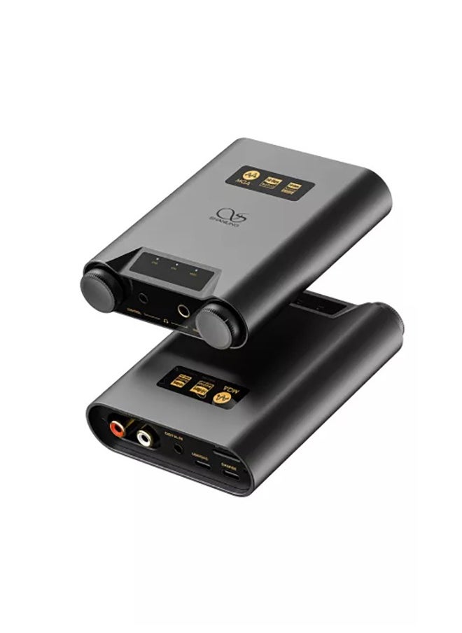 Shanling - H5 - Portable Dac And Amplifier With Audio Player Bluetooth 5.0 Ldac 32Bit 768Khz Dsd512 Mqa - Black - Image 1