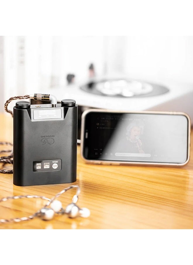 Shanling - H5 - Portable Dac And Amplifier With Audio Player Bluetooth 5.0 Ldac 32Bit 768Khz Dsd512 Mqa - Black - Image 1