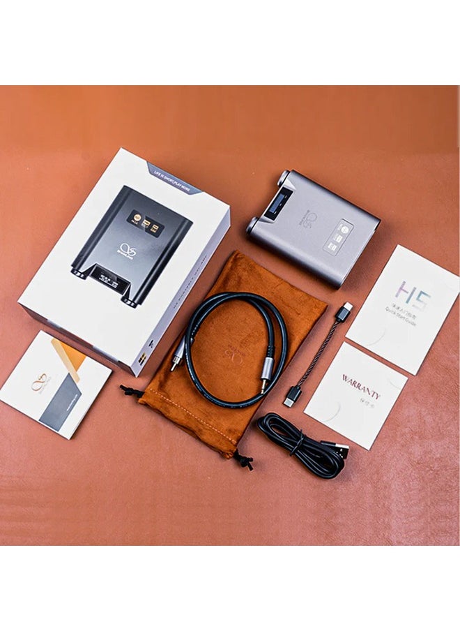 Shanling - H5 - Portable Dac And Amplifier With Audio Player Bluetooth 5.0 Ldac 32Bit 768Khz Dsd512 Mqa - Black - Image 1