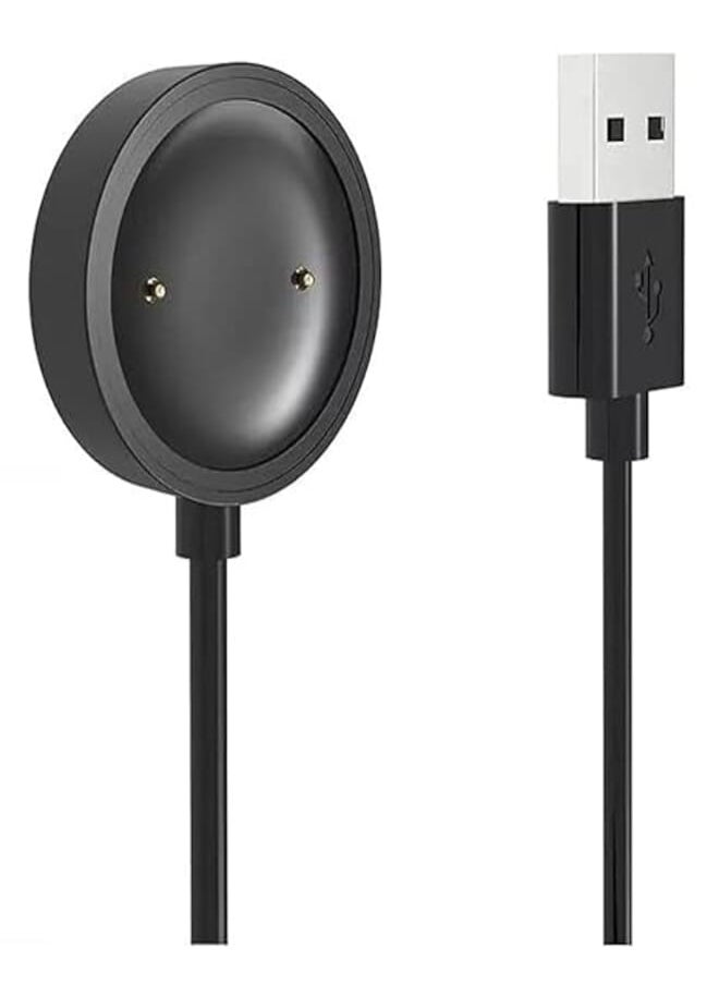 Charger Cord Compatible with - Charger for Smart Watch USB Cable - Black - Replacement Magnetic USB Charger for Mibro Lite Mibro Color and Mibro X1 Smart Watch 