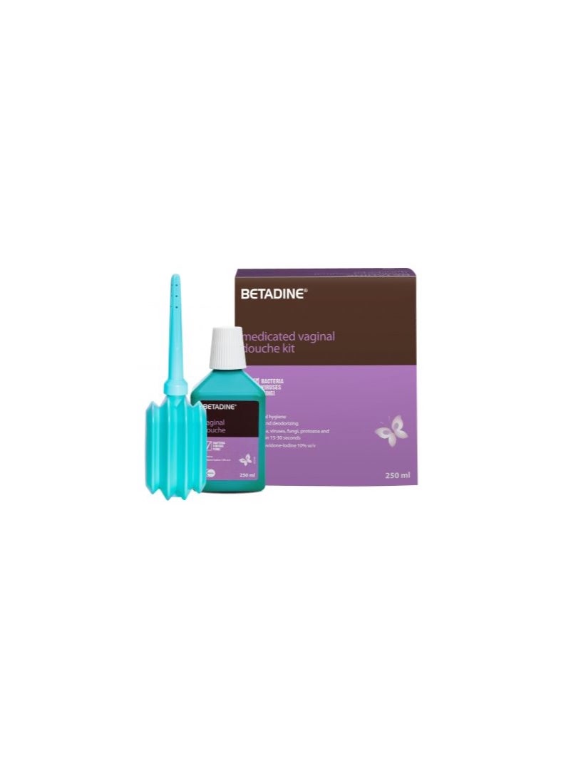BETADINE Betadin Medicated Feminine Douche Kit 