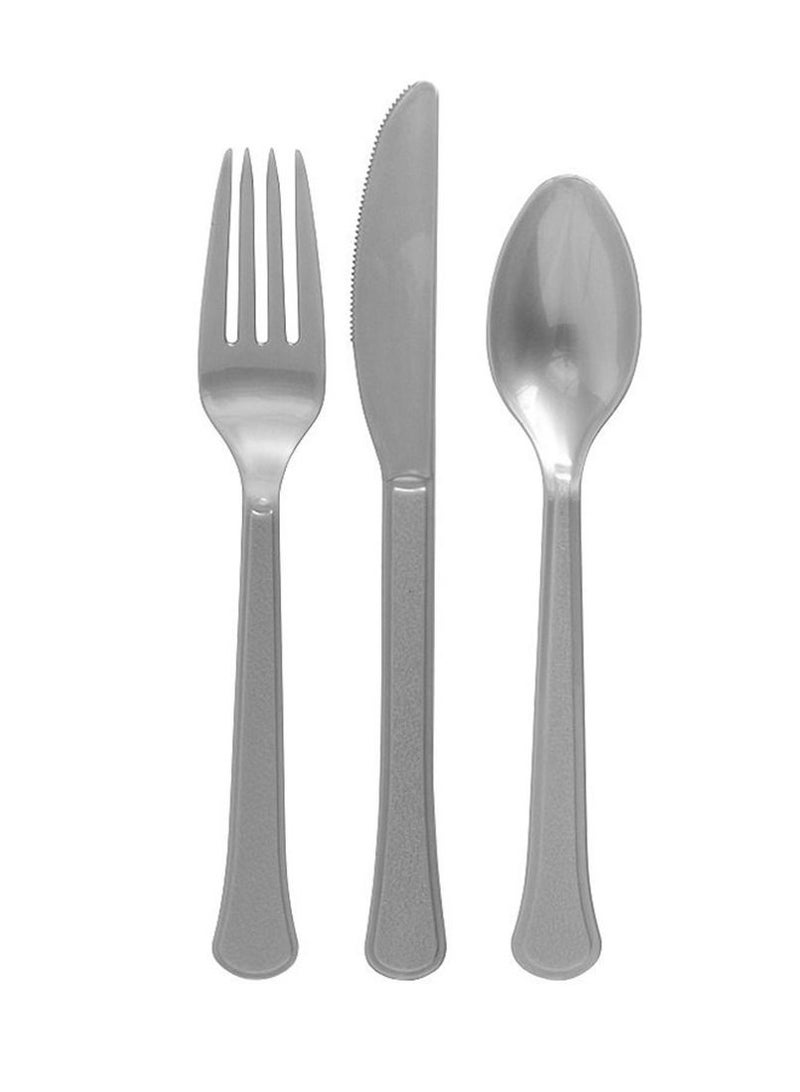 Amscan Happy Birthday Man Premium Tableware Party Supplies, Includes Plates, Cups, Cutlery, Napkins,Tablecover, Candle and Banner for 8 Guests - Image 5