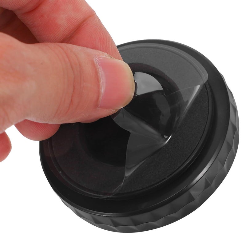 Round Car Side Mirrors 2pcs Suction Cup Blind Spot Safety View - Image 5