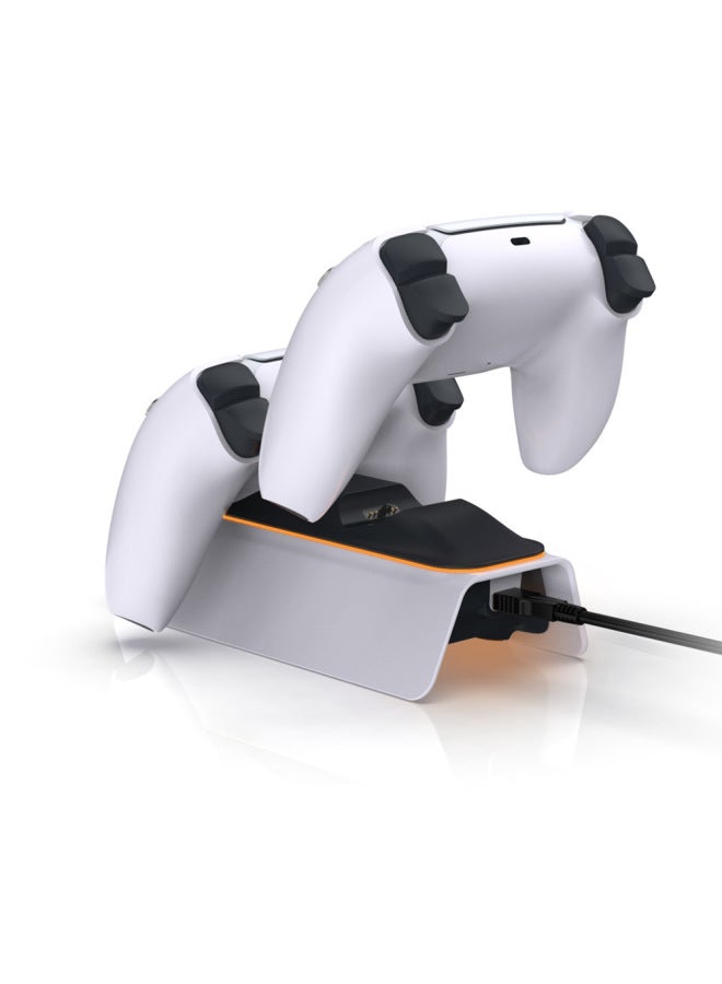 أبيجا مقعد شحن لاسلكي سريع لجهاز PS5، قاعدة شحن مزدوجة للعصا اللاسلكية لجهاز PS5، شاحن عصا الألعاب PS5، طراز TP5-0521 - Image 4